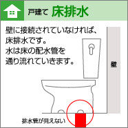 戸建て床排水